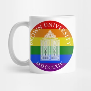 Brown University Pride Flag Mug